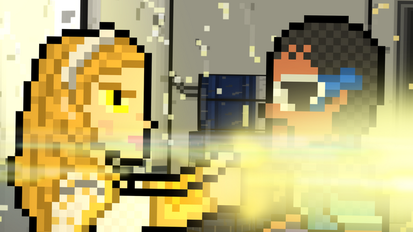The Boys - Starlight vs. A Train (Pixel Animation)